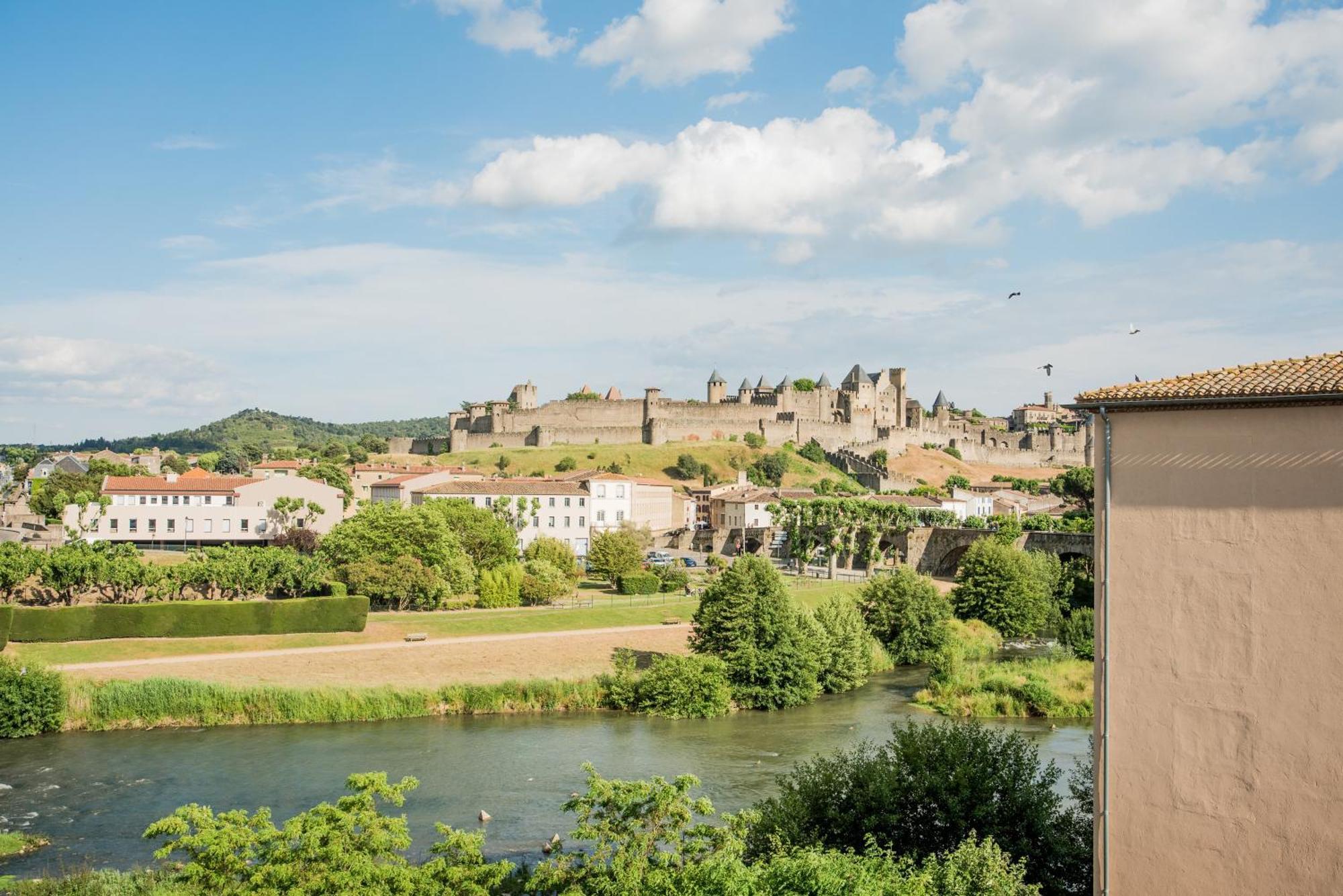 Le Clos Margaux - Vue Cite Medievale - 3 Chambres Carcassonne Ngoại thất bức ảnh